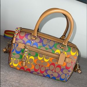 Rainbow Coach Bag